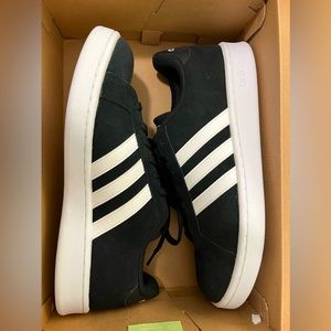 Adidas Shoes (Grand Court) Black/White